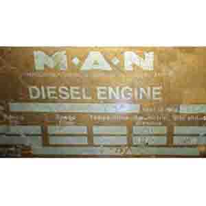 MAIN ENGINE MAN B&W 8 L 40/45